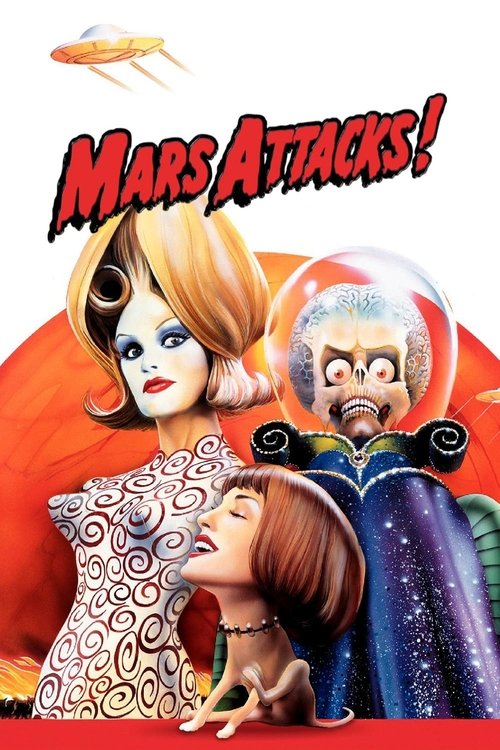 Mars Attacks! (1996) film posteri