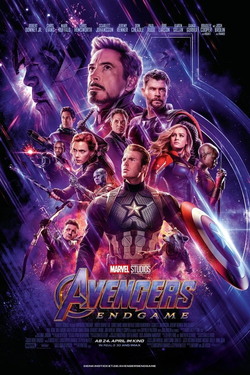 Avengers 4: Endgame (2019) film posteri