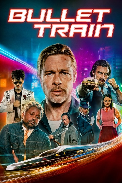 Bullet Train (2022) film posteri