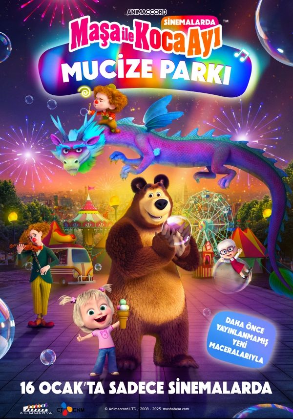 Maşa ile Koca Ayı Mucize Parkı (2026) film posteri