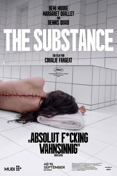 The Substance (2024) film posteri