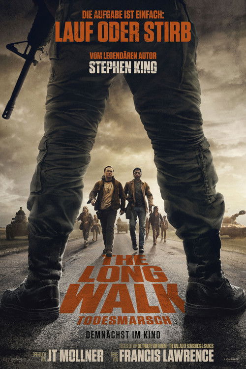 The Long Walk (2025) film posteri