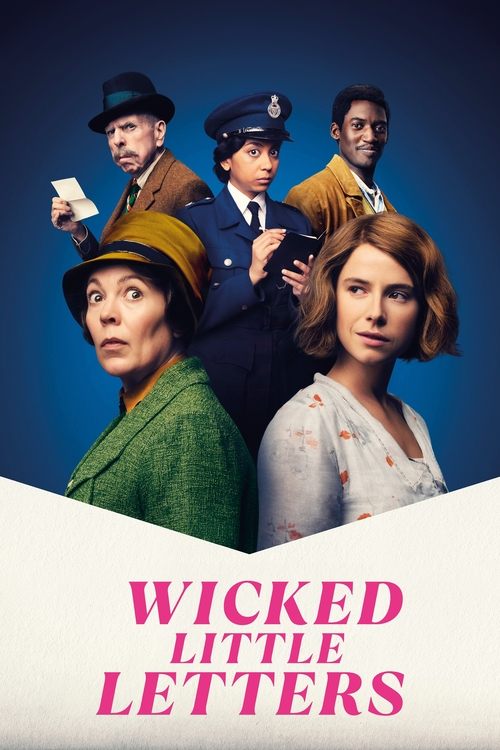 Wicked Little Letters (2024) film posteri