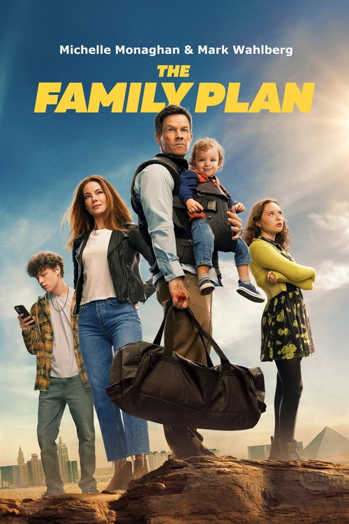 The Family Plan (2023) film posteri