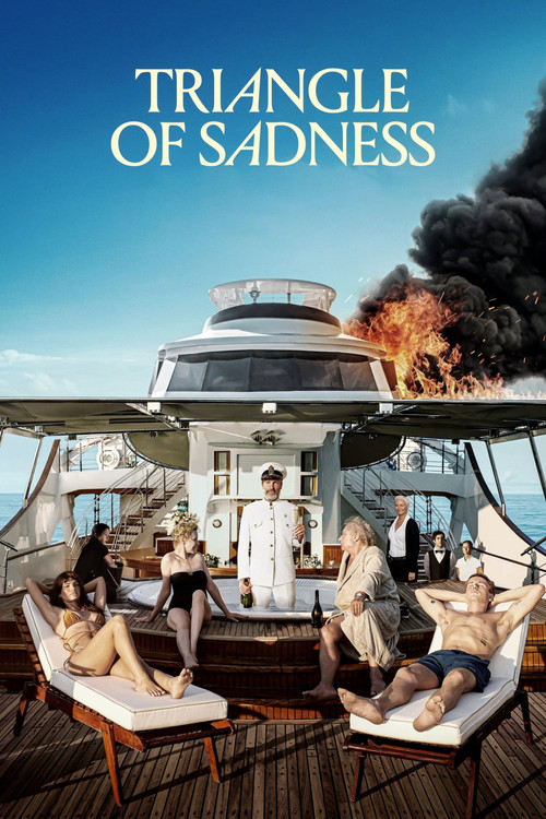 Triangle of Sadness (2022) film posteri