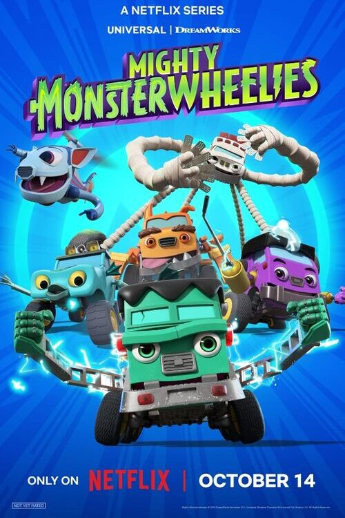 Mighty Monsterwheelies (2024) film posteri