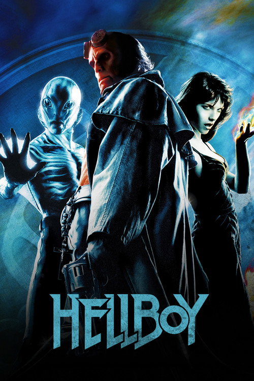 Hellboy (2004) film posteri