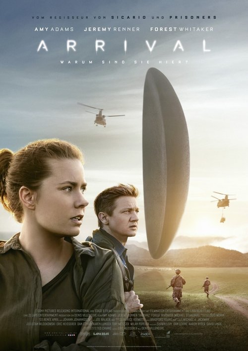 Arrival (2016) film posteri