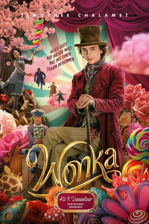 Wonka (2023) film posteri