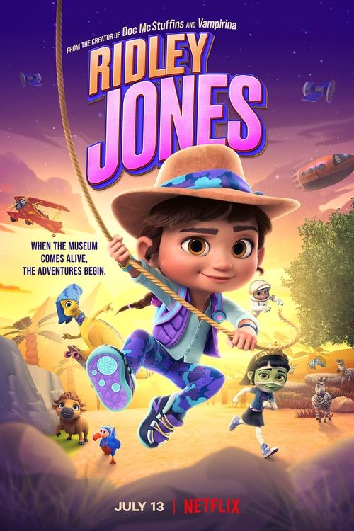 Ridley Jones (2021) film posteri
