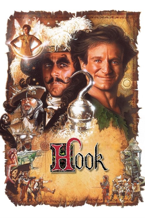 Hook (1991) film posteri