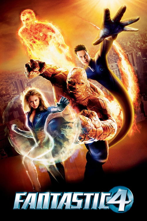 Fantastic Four (2005) film posteri