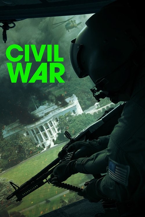 Civil War (2024) film posteri