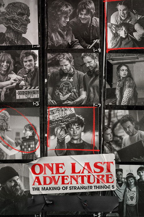 One Last Adventure: The Making of Stranger Things 5 (2026) film posteri