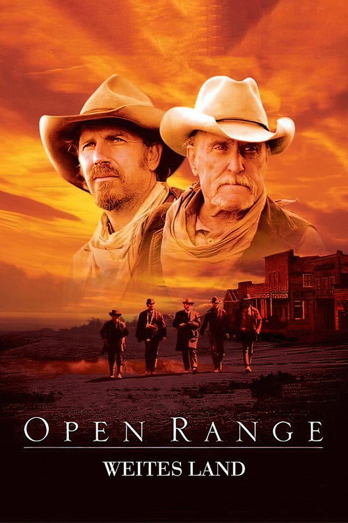 Open Range – Weites Land (2003) film posteri