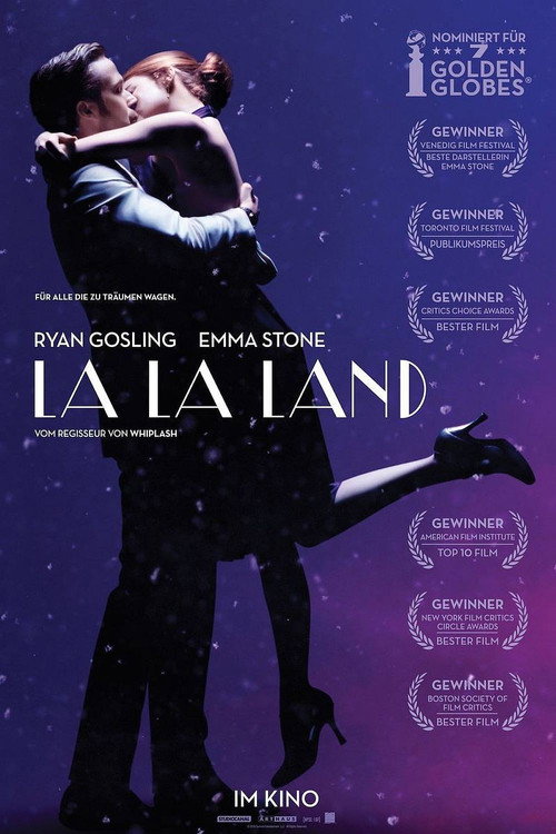 La La Land (2016) film posteri
