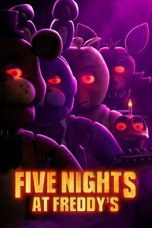 Five Nights at Freddy’s (2023) film posteri