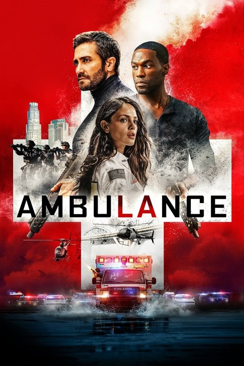 Ambulance (2022) film posteri