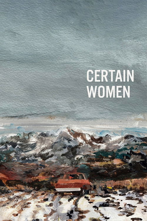 Certain Women (2016) film posteri