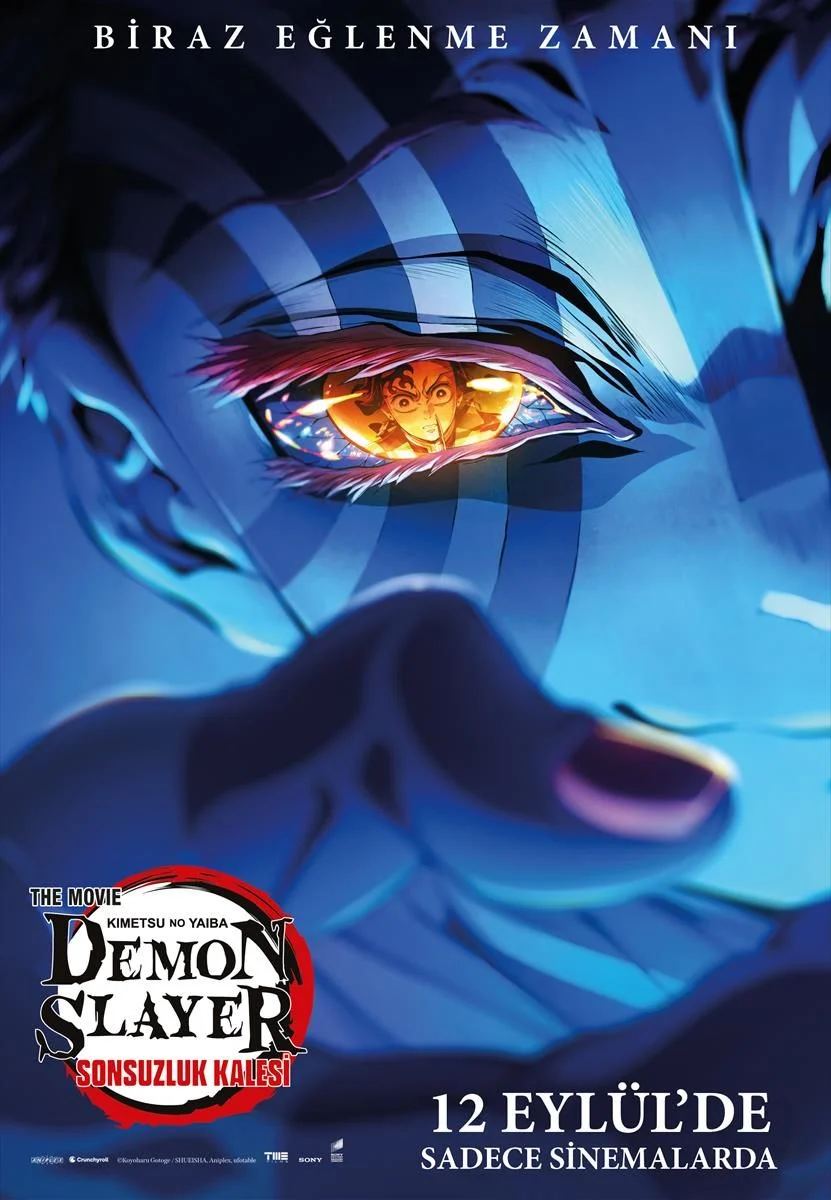 Demon Slayer: Kimetsu no Yaiba Sonsuzluk Kalesi (2025) film posteri