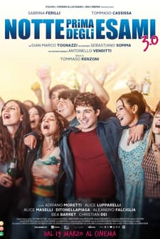 Notte prima degli esami 3.0 Fragmanı (2026) film posteri