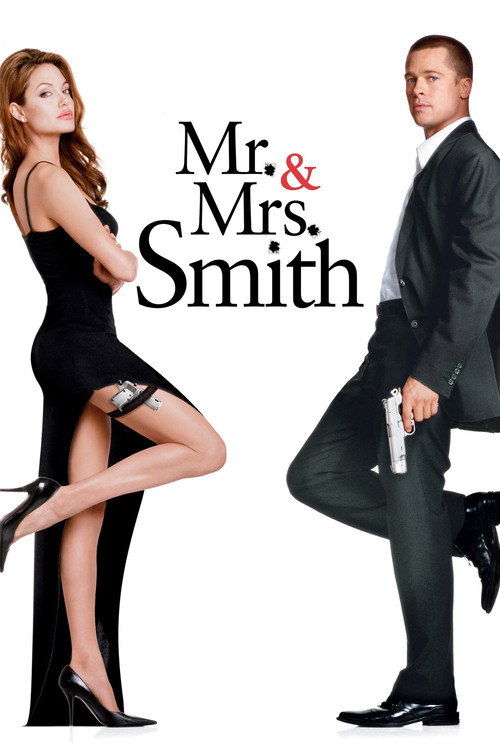 Mr. & Mrs. Smith (2005) film posteri