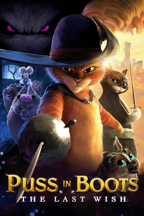 Puss in Boots: The Last Wish (2022) film posteri