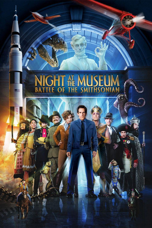 Night at the Museum: Battle of the Smithsonian (2009) film posteri