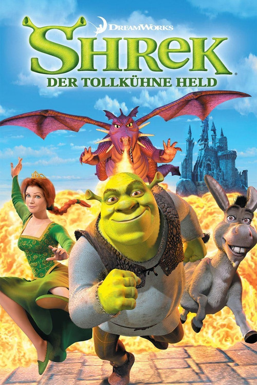 Shrek – Der tollkühne Held (2001) film posteri