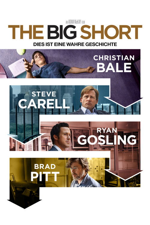 The Big Short (2015) film posteri