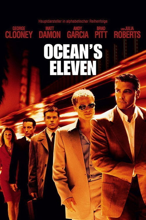 Ocean’s Eleven (2001) film posteri