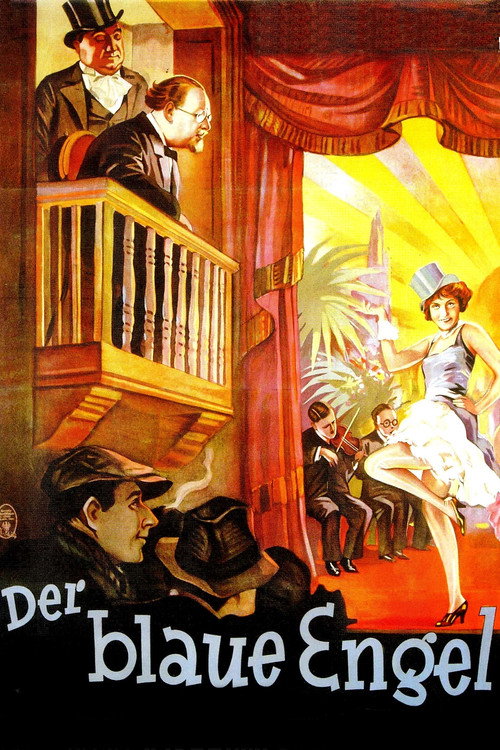 Der blaue Engel (1930) film posteri
